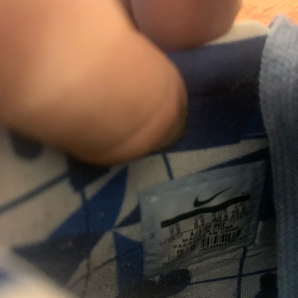 RARE Nike Kyrie S1 Hybrid Asia Duke What The PE Size 7.5 Jordan Kobe - Picture 9 of 9